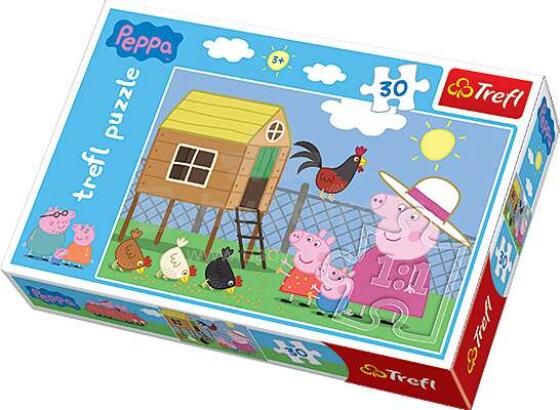 „TREFL Puzzle Peppa Pig“, 30 vnt.