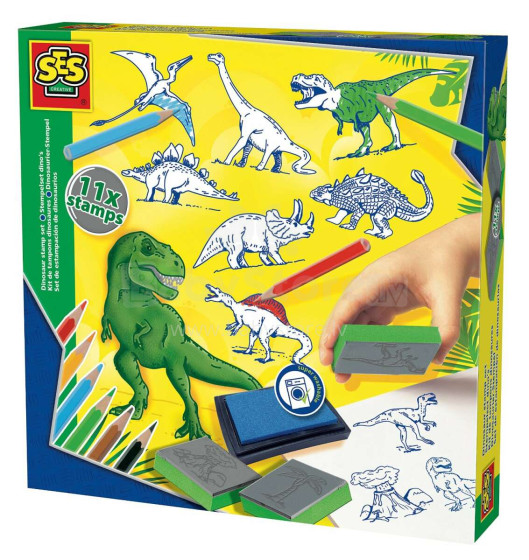 SES pomėgių kūrybinis rinkinys „Dinozaurai“
