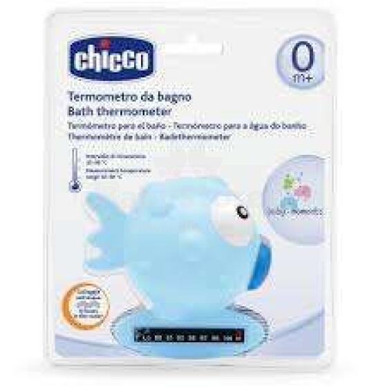 Chicco vonios termometras apvali žuvis, mėlyna