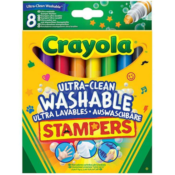 Crayola Flomasteri-zīmodziņi, 8 gb.