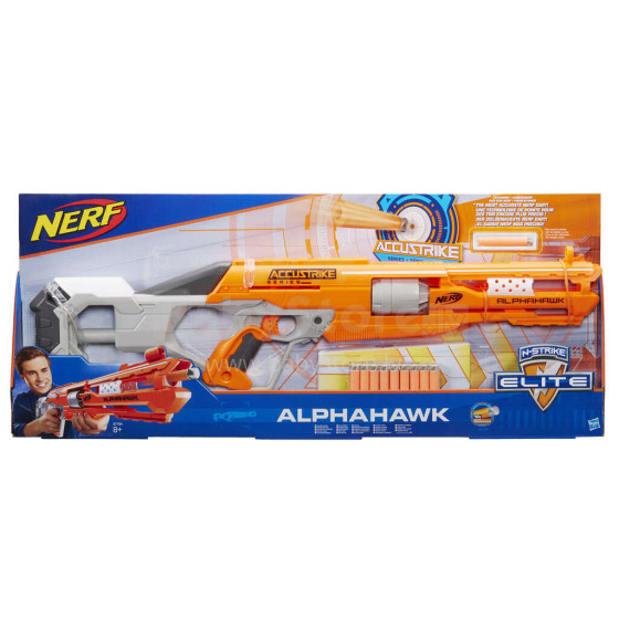 Hasbro NERF Nstrike Accustrike Alphahawk Blaster