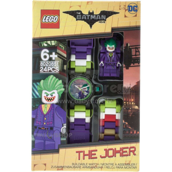 CLICTIME Rokas pulkstenis Lego Batman Joker