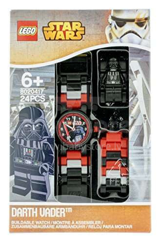 CLICTIME „Lego Star Wars“ laikrodis, Darthas Vaderis