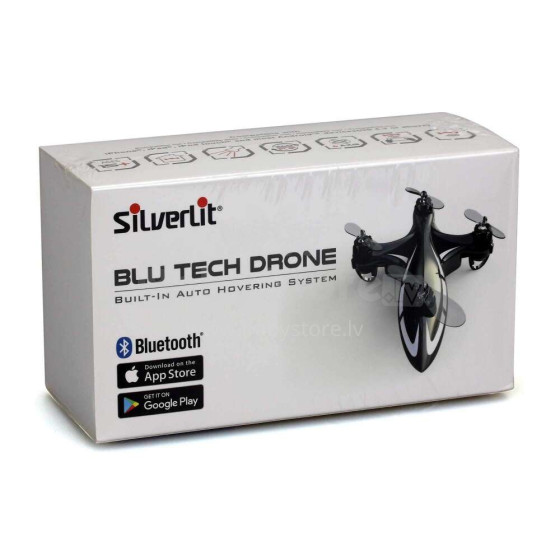 „Silverlit Drons“ „Blu-tech“, juodas