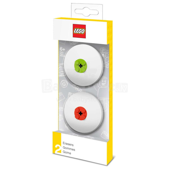 „IQ LEGO Stationery Erasers“, 2 vnt.