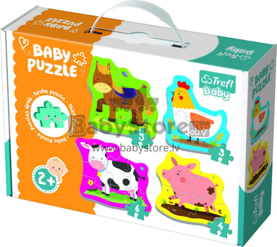 „Trefl Baby Puzzle Farm Animals“