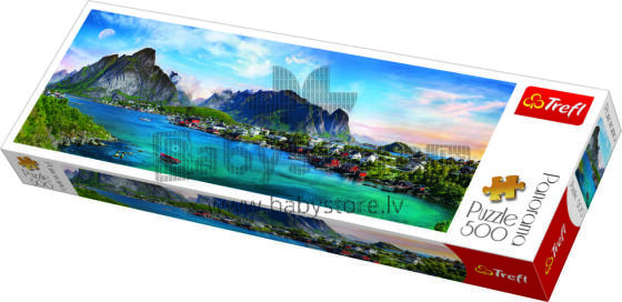„TREFL Puzzle 500“ Norvegijos panorama