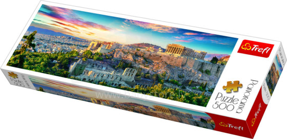„TREFL Puzzle 500“ Atėnų panorama