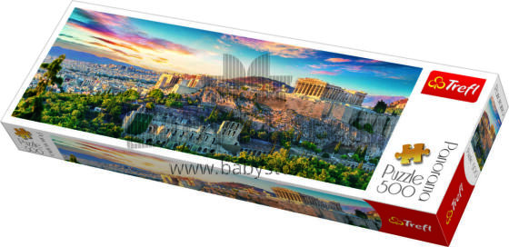 „TREFL Puzzle 500“ Atėnų panorama