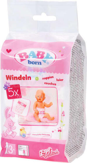ZAPF BABY BORN vystyklai (5 vnt.)