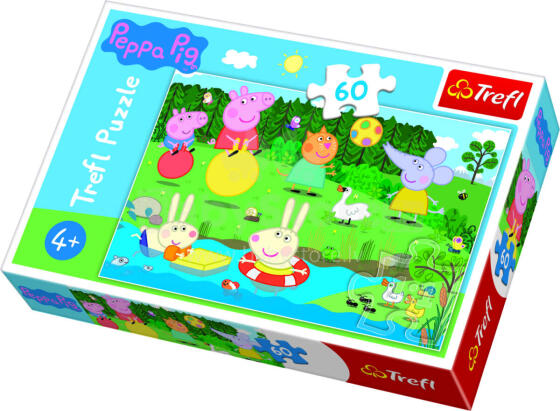 „TREFL Puzzle Peppa Pig“, 60 m