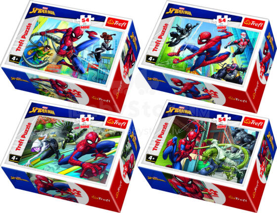 „TREFL MINI Puzzle Spiderman“, 54 vnt.