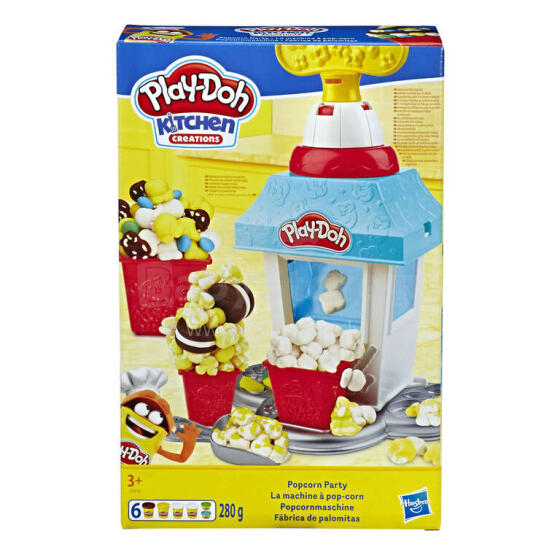 Hasbro Play-Doh Art.E5110 Plastilīna komplekts Popkorna ballīte