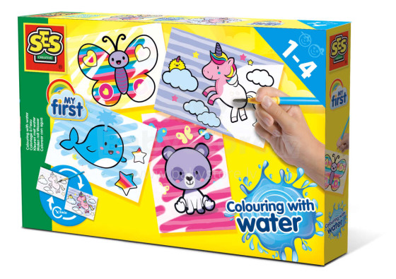SES Krāsošana ar ūdeni - Fantastiski dzīvnieki