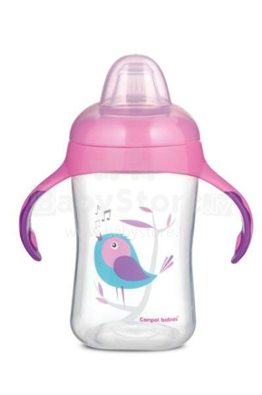 CANPOL BABIES training cup with silicone spout Birds, 300ml, 56/519