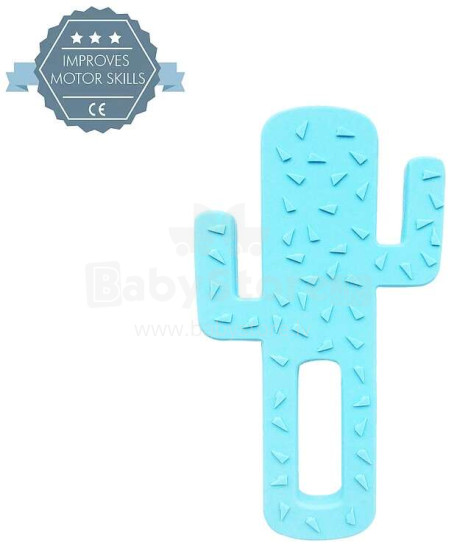 MINIKOIOI minkštas silikoninis kramtukas Blue Cactus 101090003