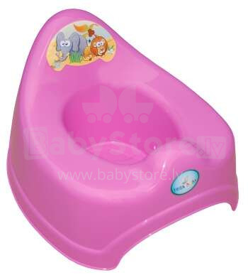 Tega potty musical Safari, pink, PO-039