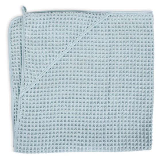 CEBA towel 100x100cm Waffle Line Mist Blue