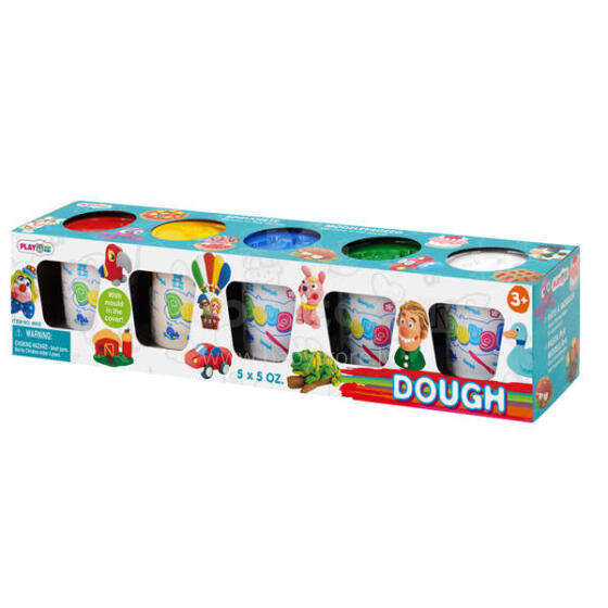„Playgo“ plastilinas - 5 vnt., 8605