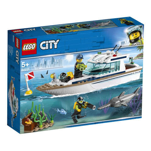 60221 LEGO® City Great Vehicles Niršanas jahta