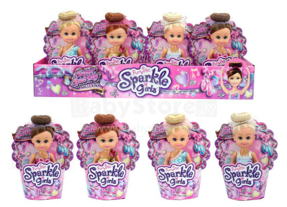 „SPARKLE GIRLZS“ lėlė „Super Sparkly In Cupcake Ballerina“, 10014TQ2