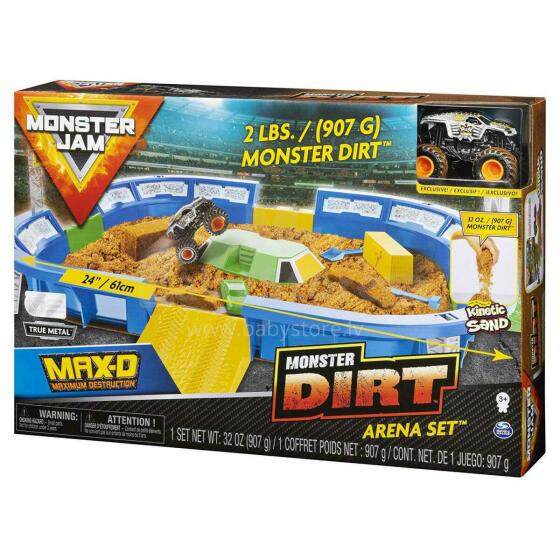„MONSTER JAM“ arena su kinetiniu smėliu, 6046704