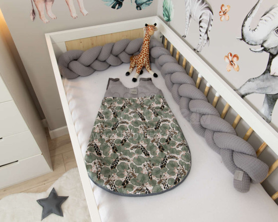 Baby Love Premium Safari Giraffe Art.127384 спальный мешок ,110см