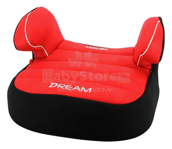 NANIA autokrēsls-paliktnis Dream Luxe Red