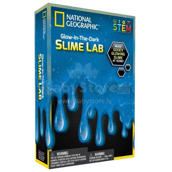 NACIONALINIS GEOGRAFIJOS mokslinis rinkinys „Slime“, mėlynas, NGSLIMEB
