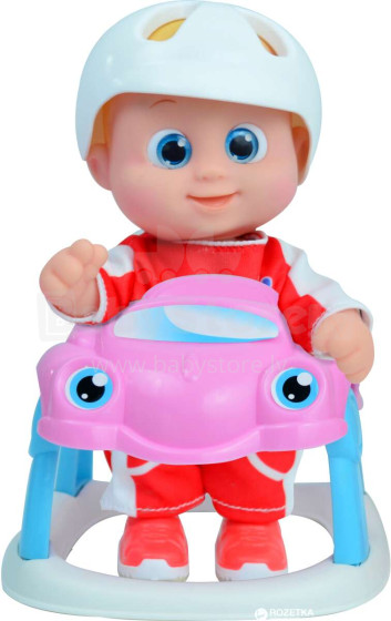 BOUNCING BABIES lelle Baniels super ātrais ar savu mašīnu, staigājošs, 801001