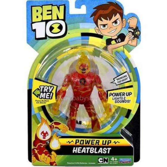 BEN10 figūriņa Power up Heatblast, 76601