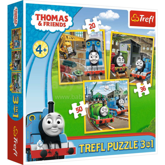 TREFL Puzle 20+36+50 Thomas