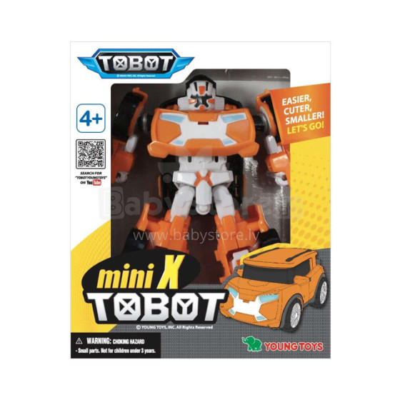 YOUNG TOYS TOBOT Mini Tobots X Transformers