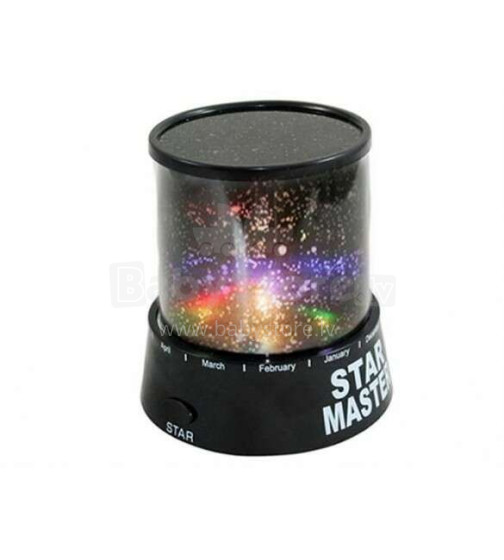 Nakts lampa-zvaigžņu projektors STAR MASTER (0827)
