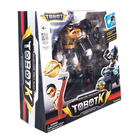 YOUNG TOYS TOBOT K Melns Transformers