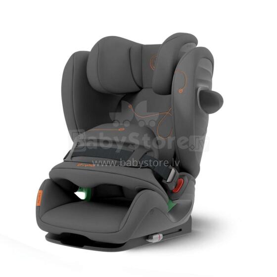 Cybex Pallas G i-size 76-150 cm automobilinė kėdutė, Lava Grey (9-50 kg)