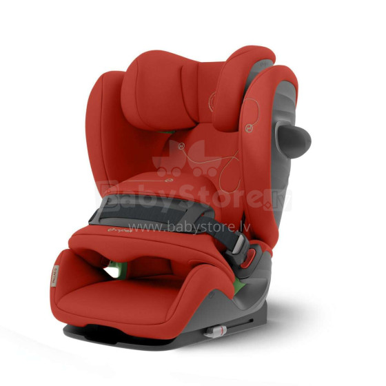 Cybex Pallas G i-size 76-150cm automobilinė kėdutė, Hibiscus Red (9-50 kg)