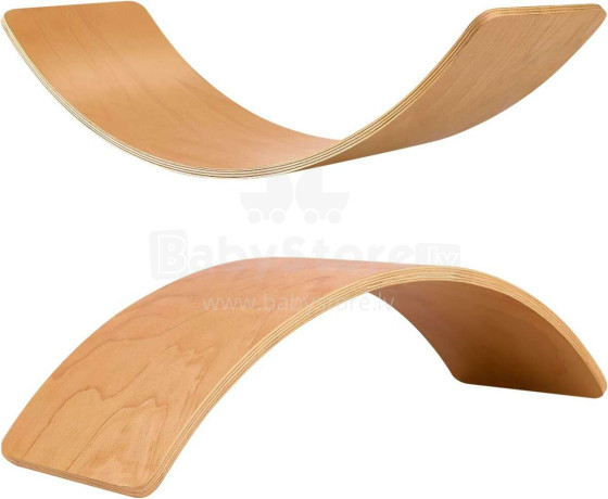 Brendompl Small Plywood Balance Board Small Art.NF03004  Деревянная доска -балансир