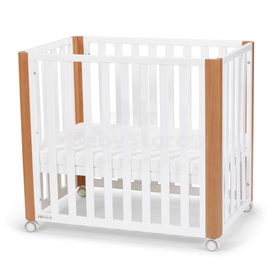 Kinder Kraft Koya Art.KFKOYA00WHT0000 White  vaikų lova 120x60сm