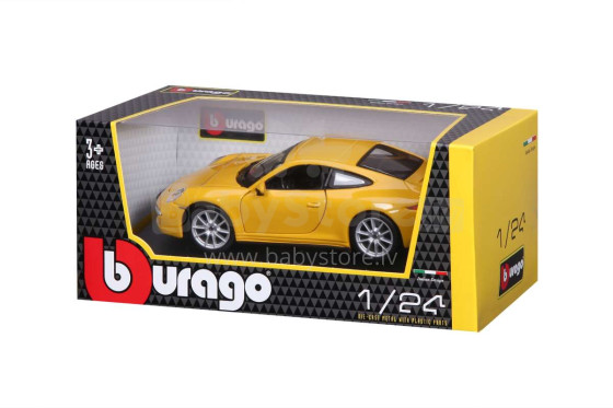 BBURAGO automašīna 1/24 Porsche 911 Carrers S, 18-21065