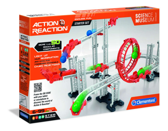 Сlementoni Action Reaction Art.09-61793BL  edukacinis žaidimas Track