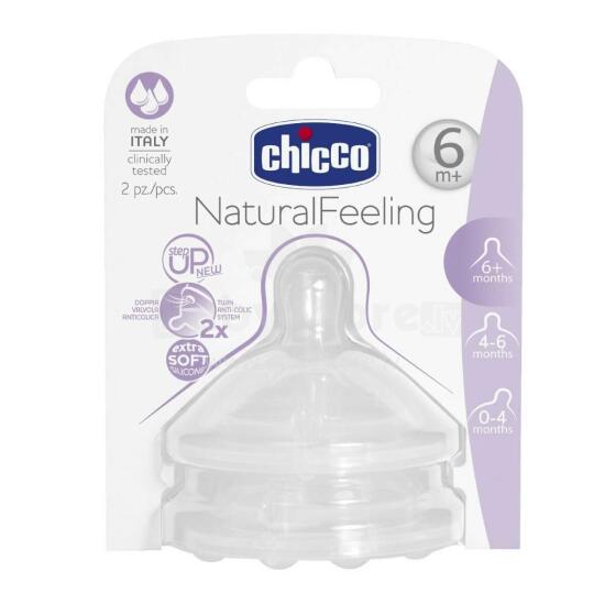Chicco Knupis Step Up, 6m+, 2 gab.