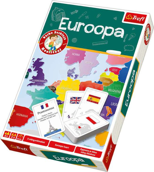 TREFL Educational game Europe (Igauņu val.)