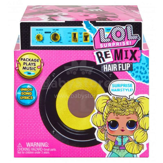 MGA L.O.L. Surprise Remix Hairflip lelle