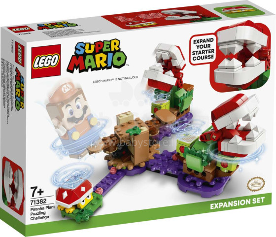 71382 LEGO® Super Mario Augu-piraiju mīklainā izaicinājuma paplašinājuma maršruts