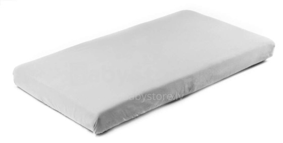 Sensillo Waterproof Sheet  Art.130870 Grey  Ūdensnecaurlaidīgs  palags ar gumiju,120х60см