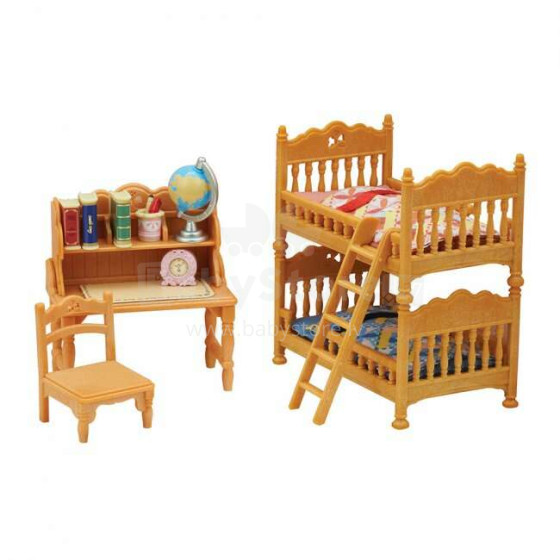 Sylvanian Families Art.5338SYL Bērnu guļamistabas rotaļu komplekts.