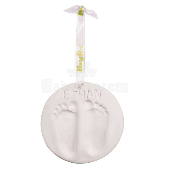 Baby Art Keepsake Art.34120021 medalis ar mazuļa kājiņu nospiedumu
