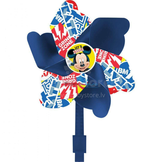 Disney Mickey Pinwheel Art.9119 Bērnu dekoratīvas dzirnaviņa velosipēdam