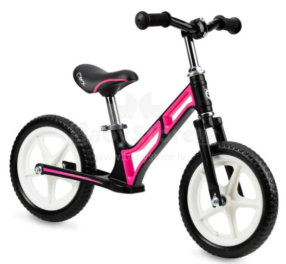 Momi Balance Bike Moov Art.132001 Pink  Детский велосипед - бегунок с металлической рамой